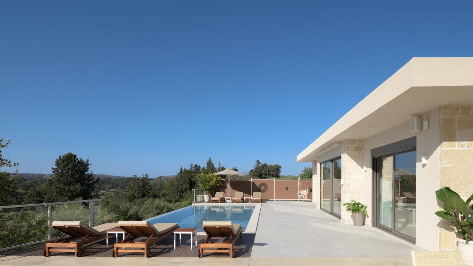 Reflection Villa, With Heated Pool, Close To Sea, By Thinkvilla Chania  Exterior foto