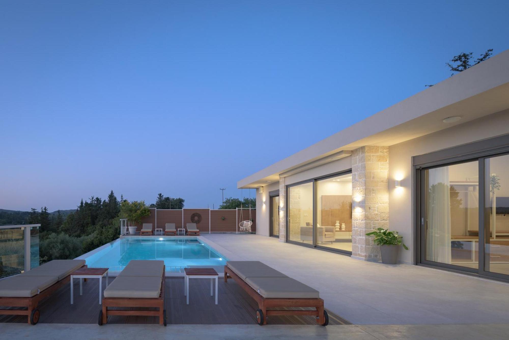 Reflection Villa, With Heated Pool, Close To Sea, By Thinkvilla Chania  Exterior foto