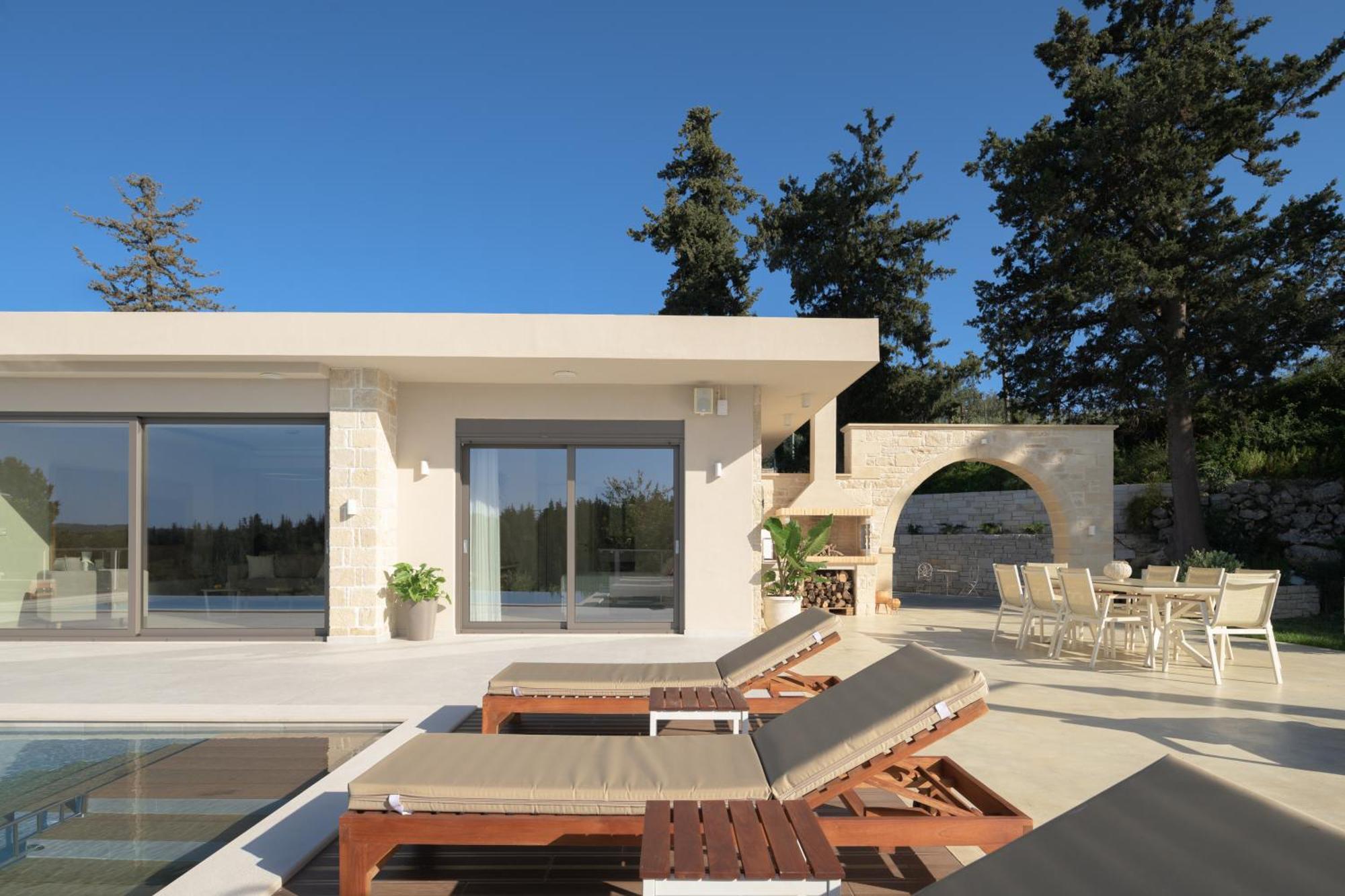 Reflection Villa, With Heated Pool, Close To Sea, By Thinkvilla Chania  Exterior foto